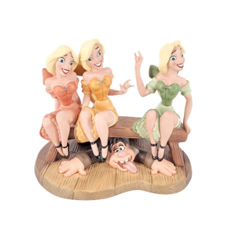 Disney "Sitting Pretty" - Beauty and the Beast Tavern Girls Figurine (WDCC)
