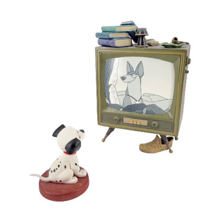 Disney "Come On Lucky" / "Television" 101 Dalmatians (WDCC)
