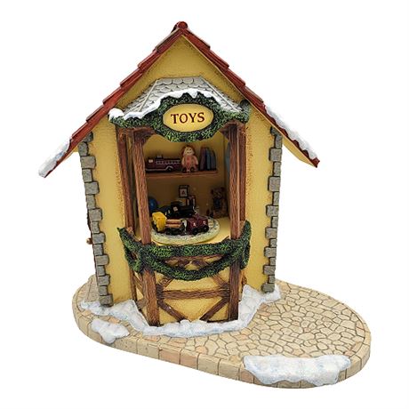 Goebel "Holiday Dreaming" Music Box Hummelscape