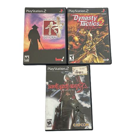PlayStation 2 Game Lot