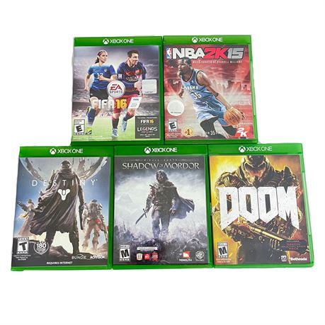 Xbox One Game Lot
