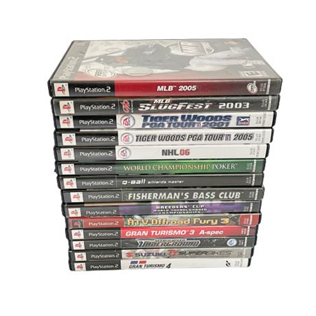 PlayStation 2 Game Lot