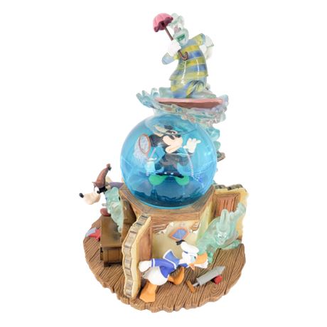 Disney "Grim Grinning Ghosts" Music Snow Globe