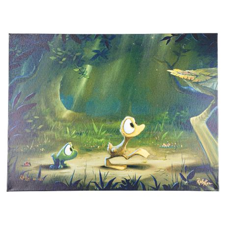 Rob Kaz "Follow the Leader" Signed Canvas Print