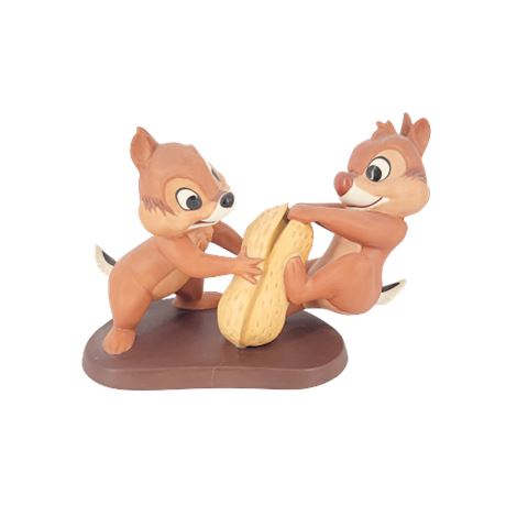 Disney "Determined Duo" Working for Peanuts Chip and Dale Figurine (WDCC)
