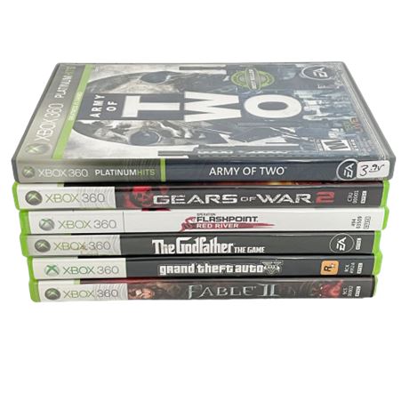 Xbox 360 Game Lot