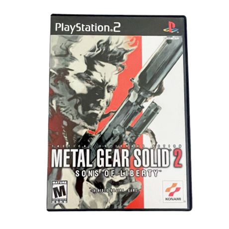 PlayStation 2 Metal Gear Solid 2 Sons of Liberty