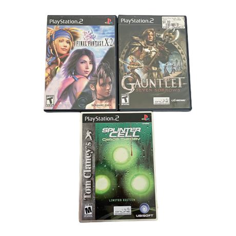 PlayStation 2 Game Lot