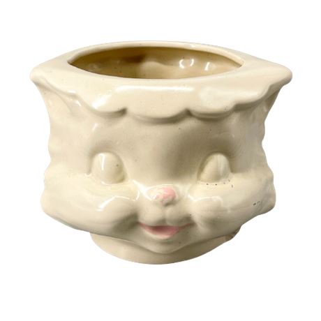McCoy Pottery Cat Head Planter