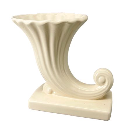 McCoy Pottery Cornucopia Vase