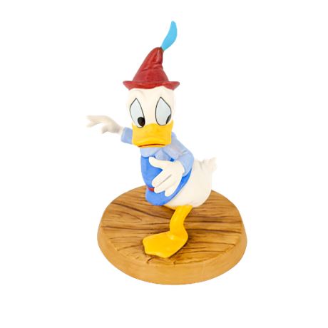Disney "Not a Peep" Mickey and the Beanstalk Donald Duck Figurine (WDCC)