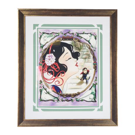 Framed Disney Amy Mebberson's "One Song" Signed Canvas Print