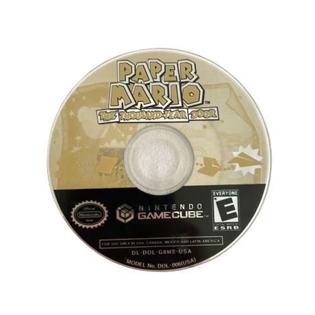 Nintendo GameCube Paper Mario The Thousand-Year Door