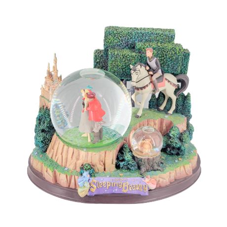 Walt Disney's Sleeping Beauty Music Snow Globe