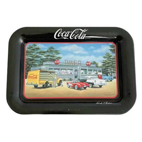 Vintage Coca-Cola Diner Trays