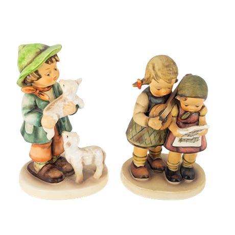 "Close Harmony" / "Shepherd's Boy" Vintage Goebel Hummel's