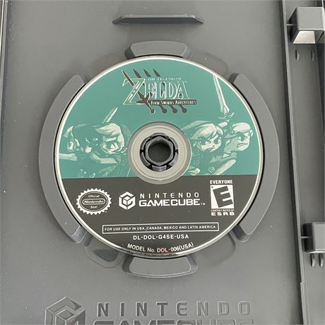 Nintendo GameCube The Legend of Zelda Four Swords Adventures
