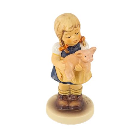 "Pigtails" Vintage Hummel Goebel