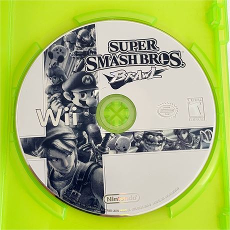 Nintendo Wii Super Smash Bros Brawl