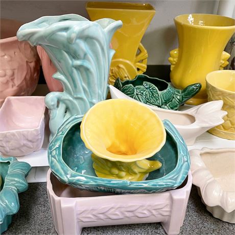 McCoy Pottery Chip and Crack Lot #2