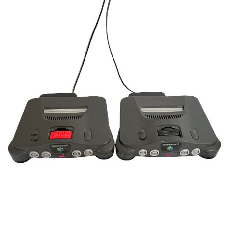 Nintendo 64 Consoles / Red Controller