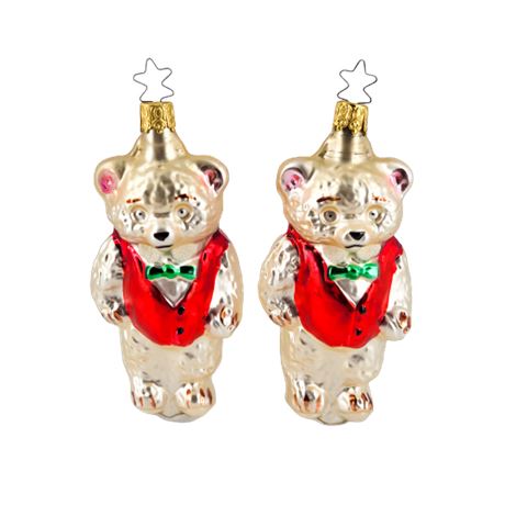 Vintage Teddy Bear Ornaments
