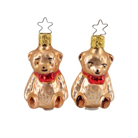 Western Germany Brown Teddy Bear Ornaments