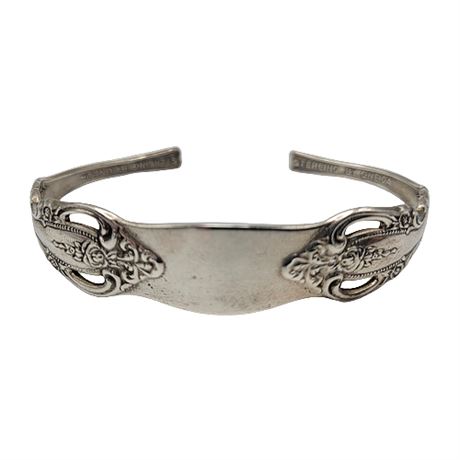 Sterling by Oneida Spoon Cuff Bracelet