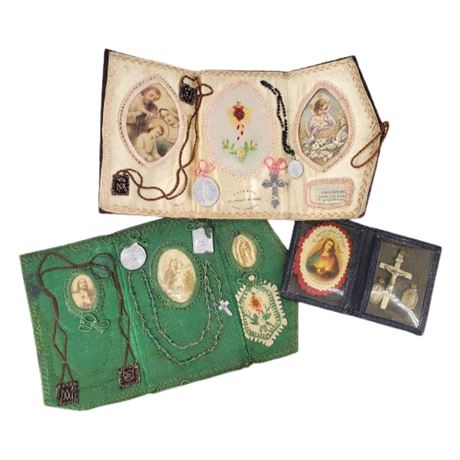 Handmade Vintage Pocket Shrines