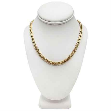 Jewel America 10K Gold Venus Chain Necklace - NEW