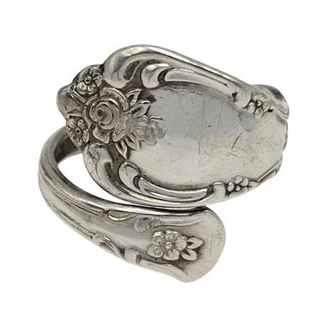 Wm. Rogers Oneida Silverplate Spoon Ring