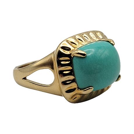 14K Gold Turquoise* Ring