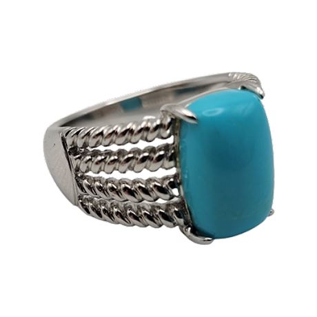 Sterling Silver Turquoise Ring