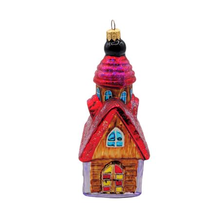 Christopher Radko "Chapel Hill Church" Glass Ornament
