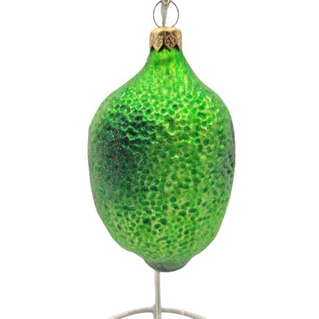 Christopher Radko "Lime" Glass Ornament