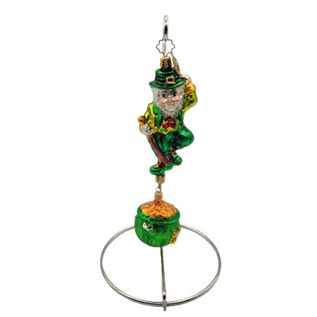 Christopher Radko "Leprechaun" Ornament