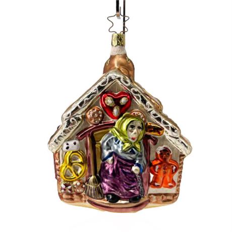 Old World Christmas Inge-Glas "Gingerbread House" Glass Ornament