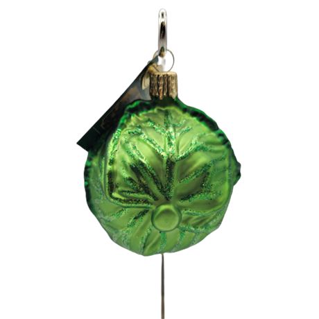 Old World Christmas "Cabbage" Glass Ornament