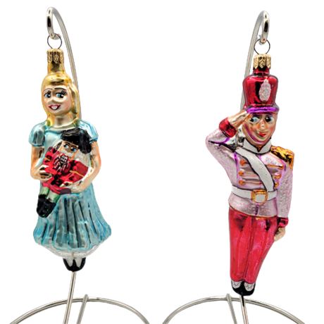 Christopher Radko Nutcracker Glass Ornaments