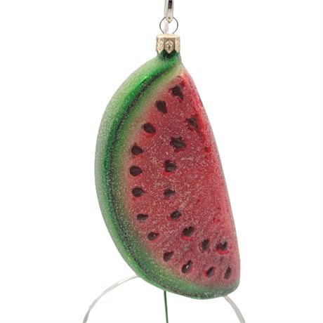 Christopher Radko "Watermelon" Glass Ornament