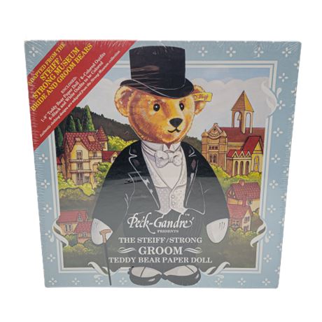 The Steiff / Strong Groom Teddy Bear Paper Doll