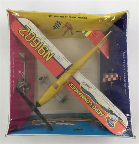 NOS Redi-Flite Comet Wind Propelled Ready to Fly Airplane Toy In The Box