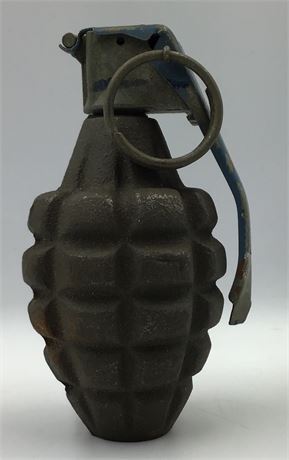 1 INERT US Military MK 2 Pineapple Hand Grenade,Army Training War Weaponry