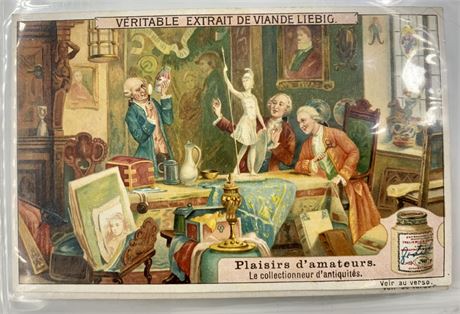 1909 “Hobbies” Plaisirs d’amateurs Liebig Bouillon Antique Trade Card Set
