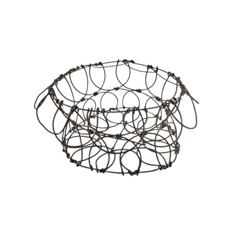 Vintage Wire Egg Basket