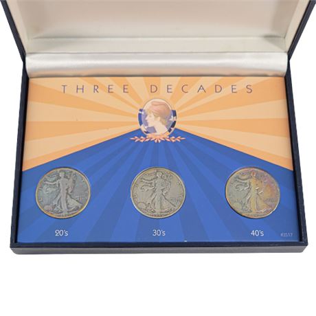 Walking Liberty Half Dollars 1920's / 30's / 40's Coins