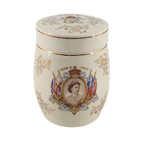 Sandland Ware Queen Elizabeth II Coronation Jar