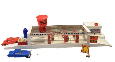Batter Operated Mr. Kelly’s Carwash Remco Working Toy in the Box