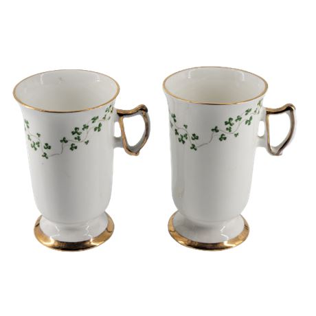 Royal Tara Shamrock Tea Cups