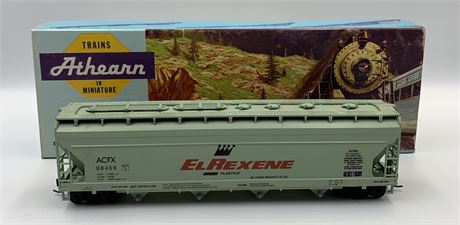 Athearn HO Scale 348 El Rexene Center Flo Hopper Train Car